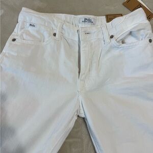 Ralph Lauren White Slim Jeans NWT